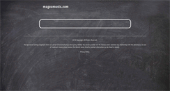 Desktop Screenshot of magoamusic.com